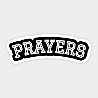 Cool Prayers Sticker
